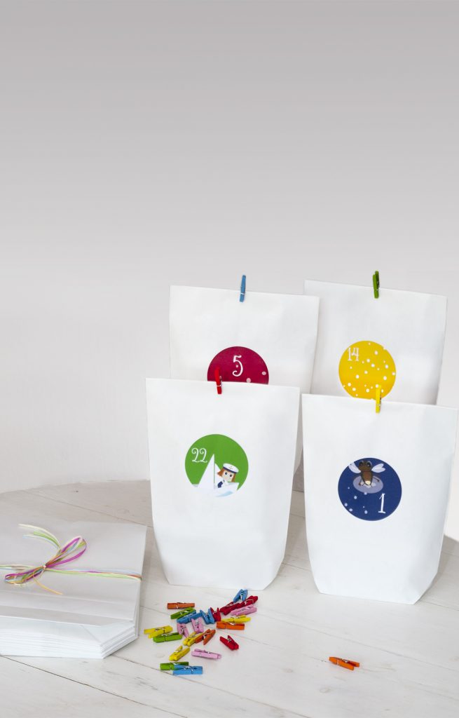 Pinipas Abenteuer Adventskalender zum Selbstbefüllen